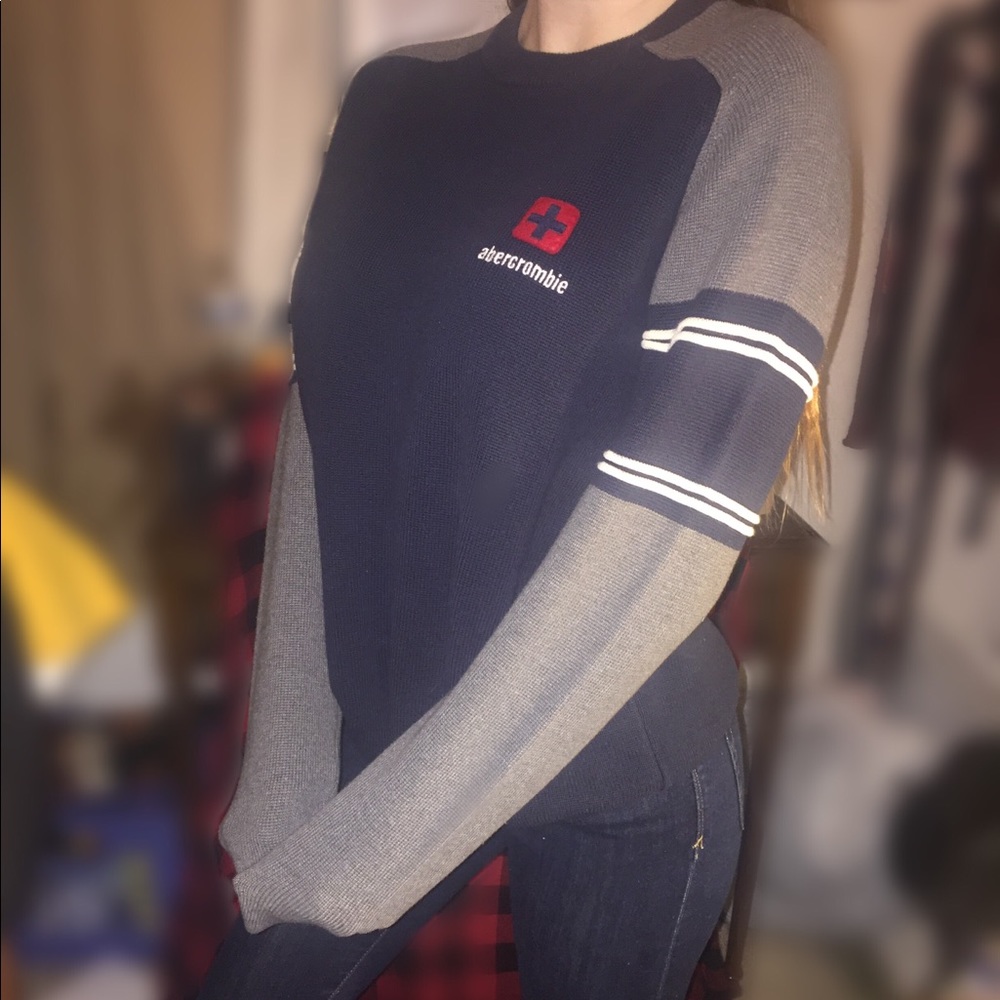 vintage abercrombie pullover sweater